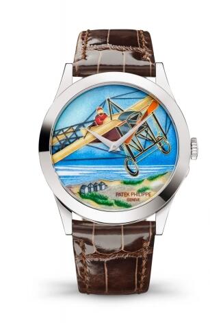 Patek Philippe Calatrava In Tribute to the Pioneers of Aviation 5089G-089 Replica Watch